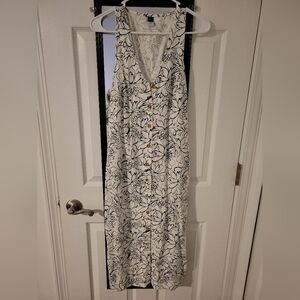 Old navy linen button up dress